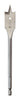 Milwaukee  3/4 in. Dia. x 4.5 in. L Flat Boring  Auger Bit  Carbon Steel  1 pc.