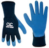 CLC Work Gear Super Therm Grip Gloves Black/Blue L