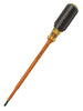 Klein Tools 3/16 in. X 7 in. L Cabinet Insulated Screwdriver 1 pc