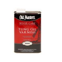 Old Masters Wood Care Clear Tung Oil Varnish 1 qt (Pack of 6)