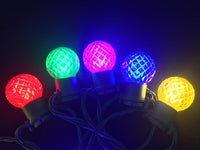 Celebrations  Platinum  G45 Faceted  LED  Light Set  Multicolored  23  24 lights