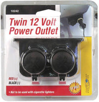 12-Volt Auxiliary Twin Outlet (Pack of 3)