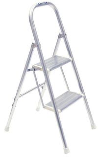 Werner Aluminum Type III 2-Step Stool 3-1/2 x 18-1/2 in.