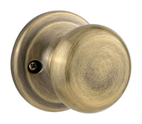 Kwikset Juno Antique Brass Dummy Knob Right or Left Handed