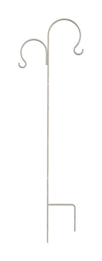 Panacea  White  Steel  72 in. H French Country  Plant Hook  1 pk