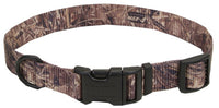 Dog Collar, Adjustable, Mossy Oak, 1 x 14-20-In.