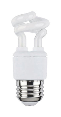 Westinghouse  Mini-twist  5 watt T2  3.5 in. L CFL Bulb  Warm White  Tubular  2700 K 1 pk