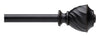 Umbra Black Curtain Rod 28 in.   L X 48 in.   L