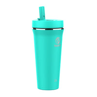 Takeya Actives 24 oz Teal BPA Free Insulated Straw Tumbler