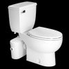 Saniflo SaniAccess2 2-Piece 1.28 GPF Single FlushElongated Toilet with .5 HP