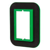 Madison Electric Draft Seal Rectangle PVC Draft Seal Kit Black/Green