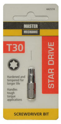 Torx 30 Insert Bit Tip, 1-In.