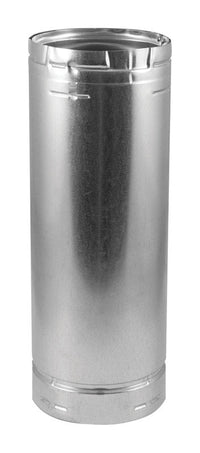 DuraVent 4 in. Dia. x 36 in. L Galvanized Steel Round Gas Vent Pipe (Pack of 2)