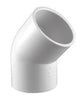 Genova Products 30620 2 Pvc Sch. 40 45º Elbows