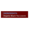 Equal Exchange Organic Black Tea - Black Tea - Case of 6 - 20 Bags