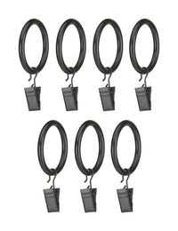 Umbra Matte Black Clip Ring 1 in. L