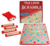 01143 TILE LOCK SCRABBLE