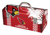 Windco 16.25 in. Arizona Cardinals Art Deco Tool Box Multicolored