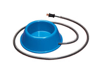 API Blue Plastic 32 oz Heated Pet Bowl For Dog