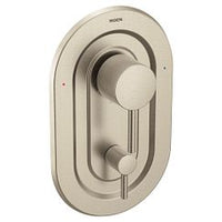 Brushed nickel Posi-Temp(R) with diverter valve trim