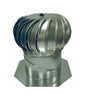 Air Vent  19.3 in. H x 19.3 in. W x 19.3 in. L Mill  Steel  Turbine and Base