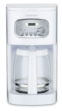 Cuisinart  Brew Central  12  White  Coffee Maker