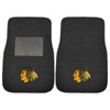 NHL - Chicago Blackhawks Embroidered Car Mat Set - 2 Pieces