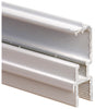 Prime-Line Triple Track Window Frame Bottom Frame Aluminum White Finish 72" L Boxed (Case of 6)