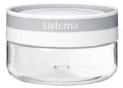 Sistema 51340zs 330ml Ultra Clear Tritan Round Canister