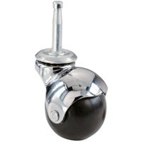 Shepherd 2 in.   D Swivel Rubber Hooded Ball Caster 80 lb 1 pk