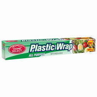 Plastic Wrap, Clear, 100-Ft. x 12-In. (Pack of 12)