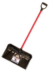 Bully Tools  Plastic  56 in. L x 22 in. W Snow Shovel