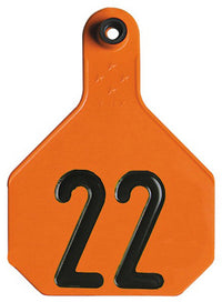 Y-Tex  Large Numbered  Plastic  2-Piece Ear Tag