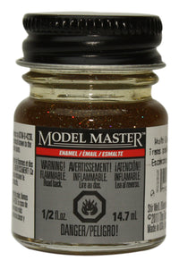 Testor'S 2783 1/2 Oz Clear Multi Color Glitter Gloss Model Master Auto Enamel Paint (Pack of 12)