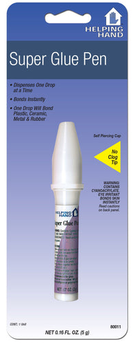 Helping Hand 80011 .16 Oz Super Glue Pen (Pack of 3)