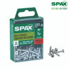 SPAX No. 6 x 3/4 in. L Phillips/Square Flat Head Zinc-Plated Steel Multi-Purpose Screw 45 each