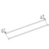 Moen Inspirations Towel Bar Double, Lounge 24 " L Chrome Finish