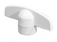 Casement Window "T" Crank, White, 2-Pk.