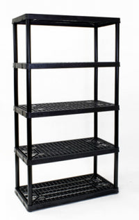 Maxit 72 in. H X 36 in. W X 18 in. D Resin Shelving Unit