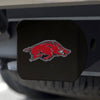 University of Arkansas Black Metal Hitch Cover - 3D Color Emblem