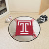 Temple University Baseball Rug - 27in. Diameter