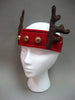 Dyno  Reindeer Ears  Headband  Red  Polyester  1 pk