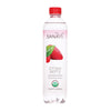 Sanavi Sparkling Spring Water - Strawberry - Case of 12 - 17 Fl oz.