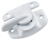 National Hardware Tight Seal White Steel Sash Lock 1 pk