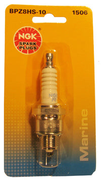 Spark Plug, Marine, BPZ8HS-10 (Pack of 6)