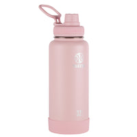 Takeya Actives 32 oz Double Wall Blush BPA Free Insulated Water Bottle