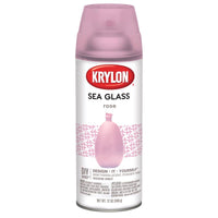 Krylon Sea Glass Semi-Translucent Rose Spray  Paint 12 oz (Pack of 6)