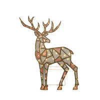 PULEO LED Warm White 47.5 in. Deer Yard Decor