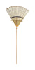 Rugg  61 in. L x 24 in. W Bamboo  Rake  Wood