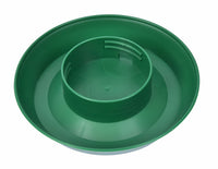 Chick Fount Base Waterer, Screw-On, Green, 1-Qt.